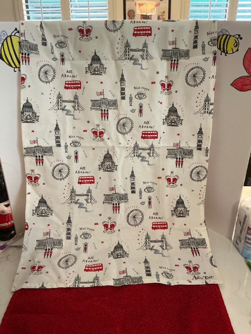 Alice Tait of London Tea Towel - New Linen